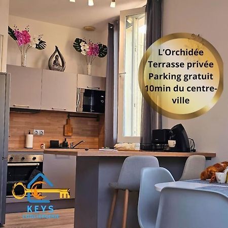 Apartamento L'Orchidee, Proche De La Gare Avec Clim Et Terrasse Narbona Exterior foto