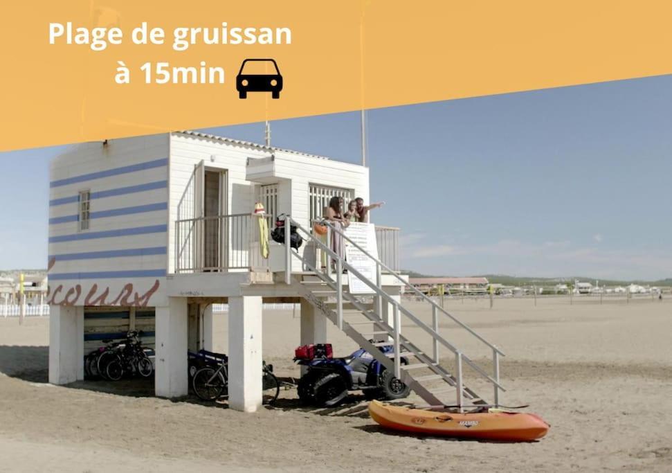 Apartamento L'Orchidee, Proche De La Gare Avec Clim Et Terrasse Narbona Exterior foto