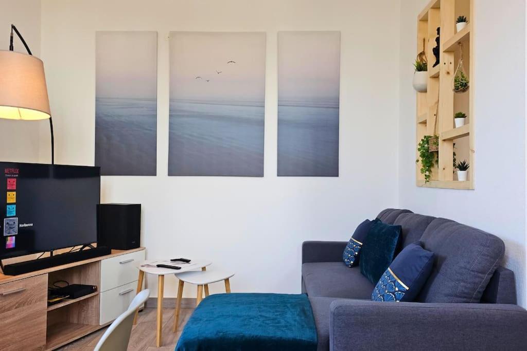 Apartamento L'Orchidee, Proche De La Gare Avec Clim Et Terrasse Narbona Exterior foto