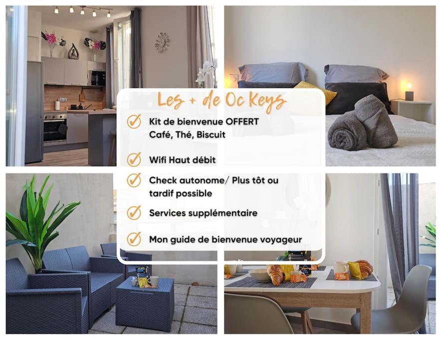 Apartamento L'Orchidee, Proche De La Gare Avec Clim Et Terrasse Narbona Exterior foto