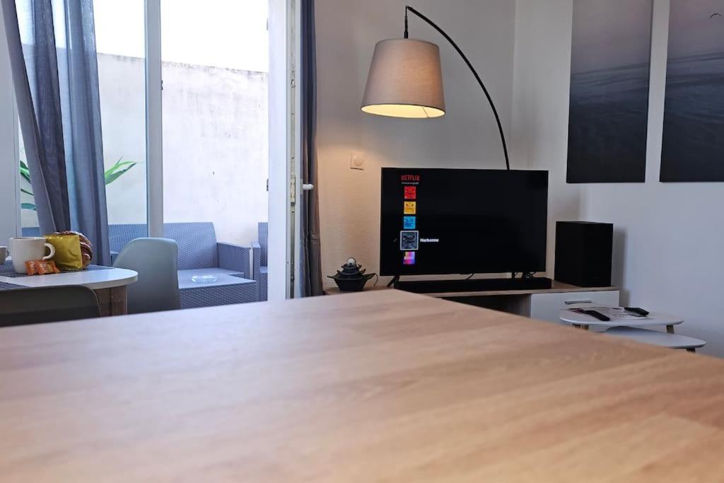 Apartamento L'Orchidee, Proche De La Gare Avec Clim Et Terrasse Narbona Exterior foto
