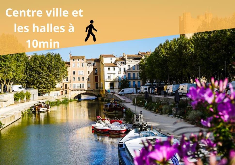 Apartamento L'Orchidee, Proche De La Gare Avec Clim Et Terrasse Narbona Exterior foto